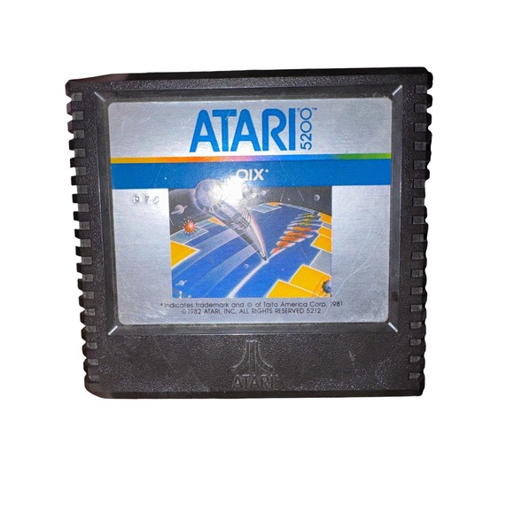 Atari 5200 lot of 3 video games Qix, Super Breakout, Football Game cartridge - Picture 2 of 7